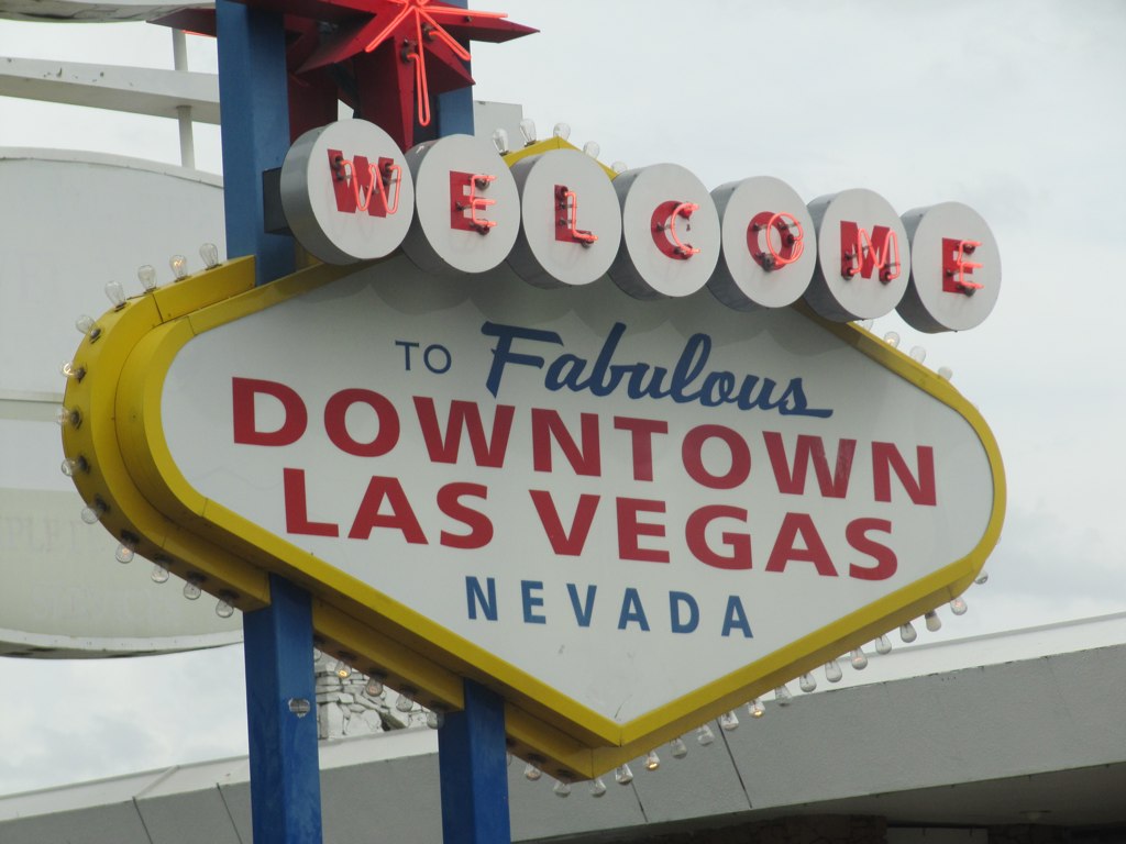 Welcome to Downtown Las Vegas sign