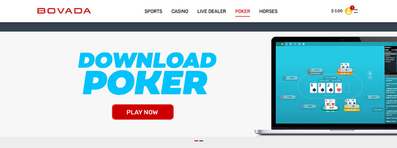 Bovada Real Money Online Poker Room Screenshot