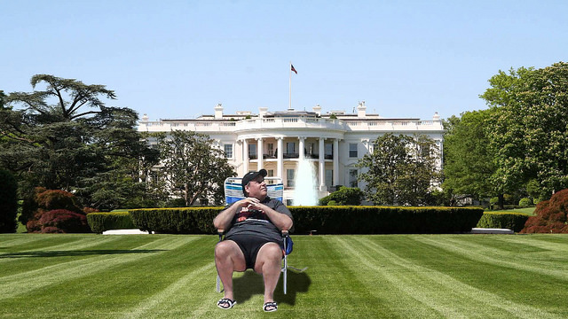 NJ Gov. Christie Signs Resolution Decrying RAWA 1 chris christie white house lawn