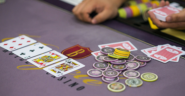 Bicycle casino table WPT