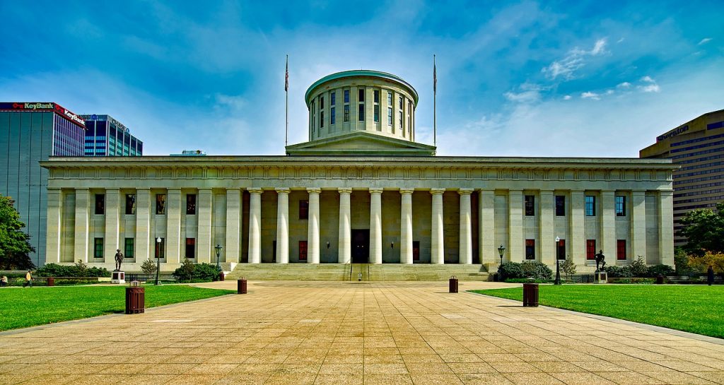 Ohio Legalizes DFS 1 ohio statehouse 1937448 1280