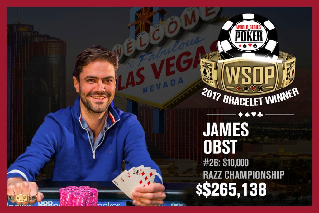 James Obst to Leave Poker, Chase Pro Tennis Dream 1 james obst 2017 wsop