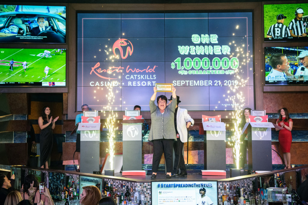 Woman Wins $1 Million at Resorts World Catskills 1 Z RWCatskills Million 4028 21