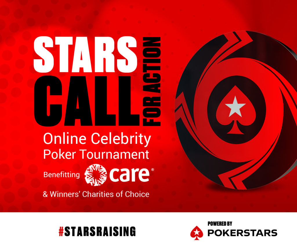 PokerStars.net Hosting Stars CALL for Action Celebrity Charity Poker Tournament This Weekend 1 Stars Call for Action Powered by PokerStars