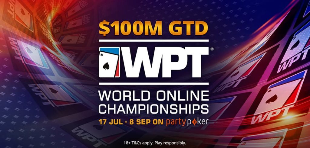 World Poker Tour Teams with partypoker for WPT World Online Championships 1 WPTWorldOnlineChampionships
