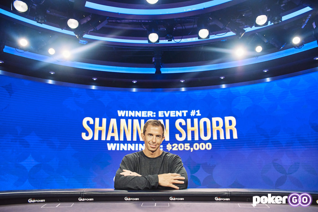Shannon Shorr Takes Event #1 at 2021 Poker Masters 1 Poker Masters Event 1 Champion Shannon Shorr