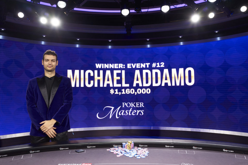 Michael Addamo Goes Back-to-Back, Captures 2021 Poker Masters Main Event Title and Purple Jacket 1 Poker Masters Event 12 Champion Michael Addamo Alternate