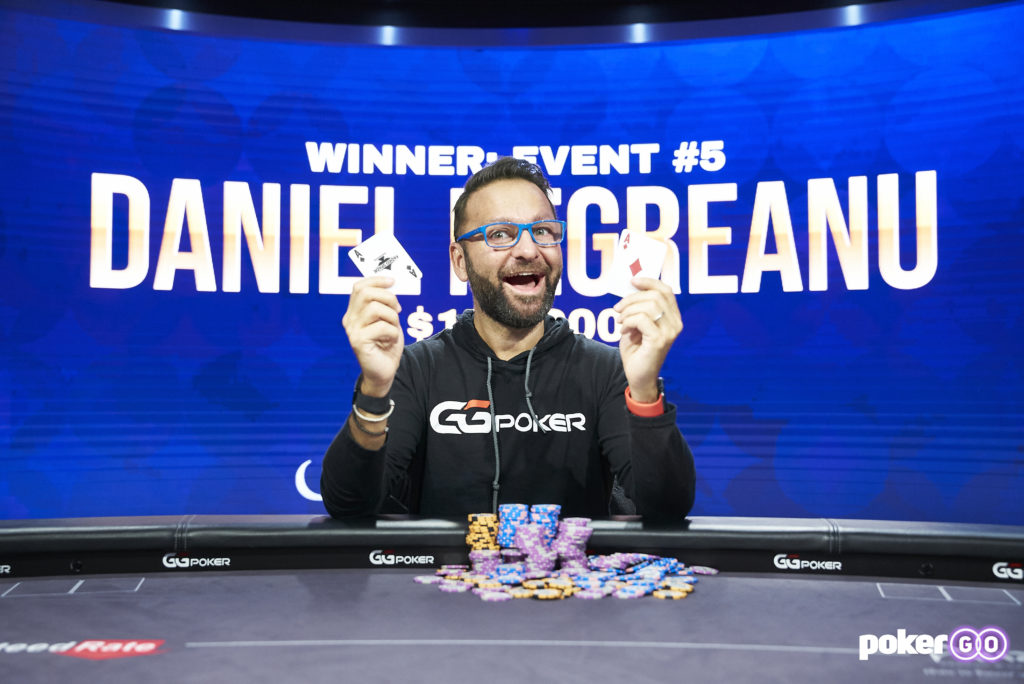 Daniel Negreanu Crashes Neighborhood Kids’ Home Game 1 Poker Masters Event 5 Champion Daniel Negreanu