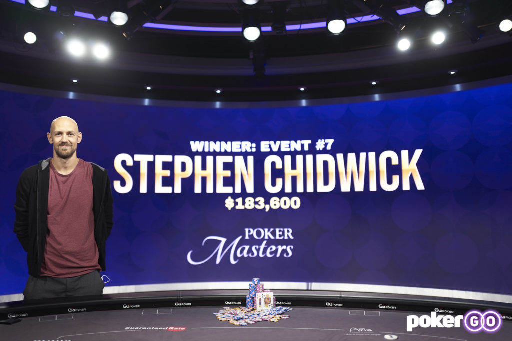 Poker Masters Event 7 Champion Stephen Chidwic Alternate