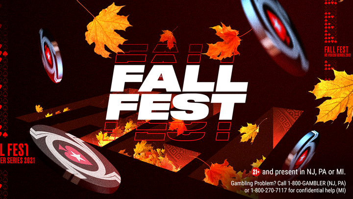 PokerStars Introduces Fall Fest in New Jersey, Pennsylvania, and Michigan 1 PokerStars Fall Fest