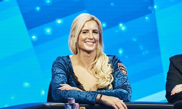Vanessa Kade Holds Chip Lead at Final Table of 2022 Wynn Millions Main Event 1 VanessaKade