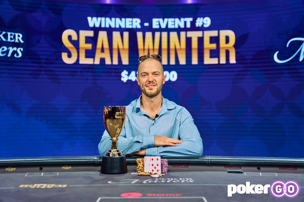 Sean Winter Takes Overall Lead at 2022 Poker Masters After Event #9 Win 1 SeanWinter