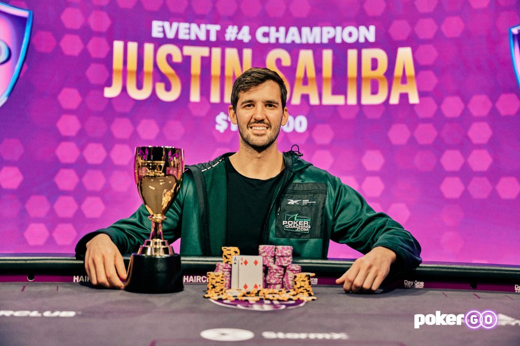 Justin Saliba Wins 2023 PokerGO Cup Event #4, Adrian Mateos Moves to Top of Leaderboard 1 2023 PokerGO Cup Event 04 Winner Justin Saliba
