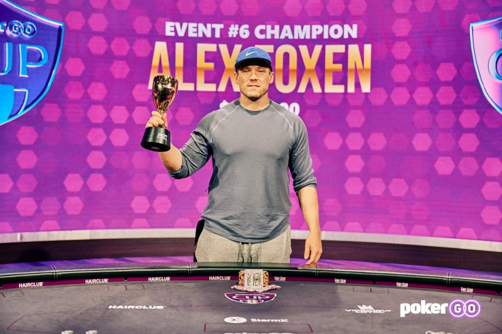 Alex Foxen Wins Event #6 of 2023 PokerGO Cup, Moves into P2 in Overall Race 1 AlexFoxen
