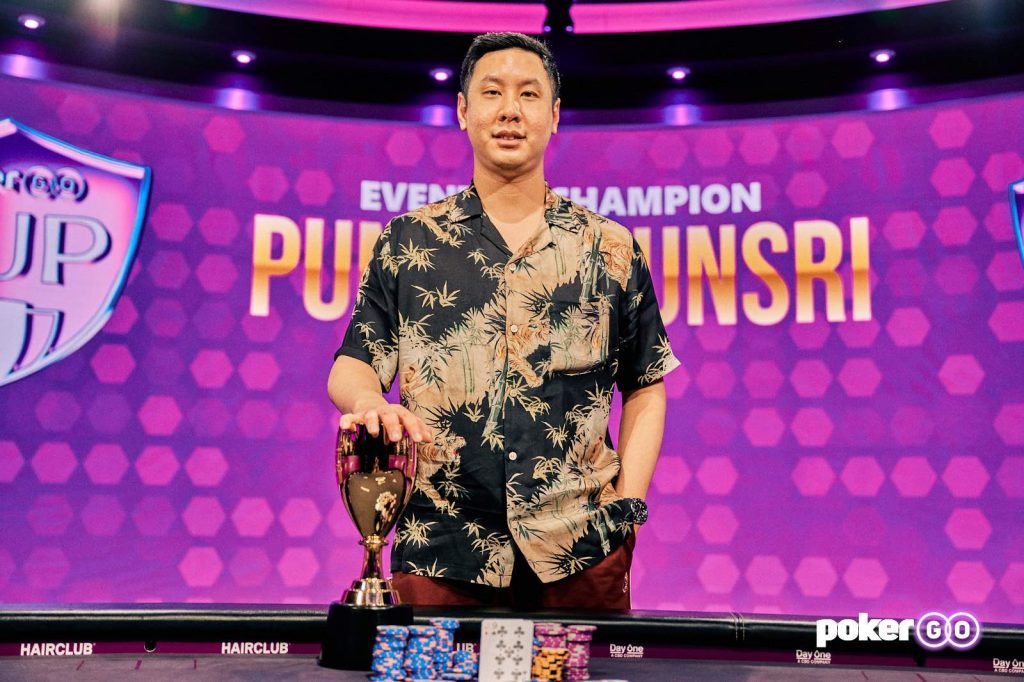 Punnat Punsri Wins Event #7 as Main Event Final Table Set at 2023 PokerGO Cup 1 PunnatPunsri