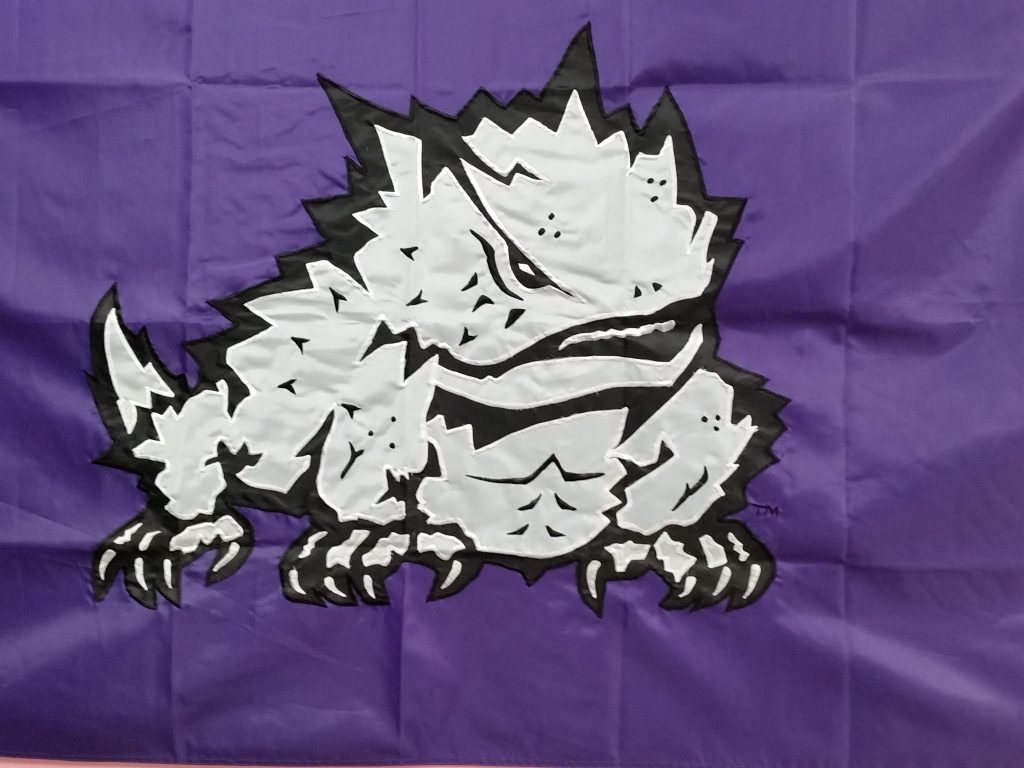 College Football Championship Game: TCU Looking to Make Underdog History 1 TCU Horned Frogs flag