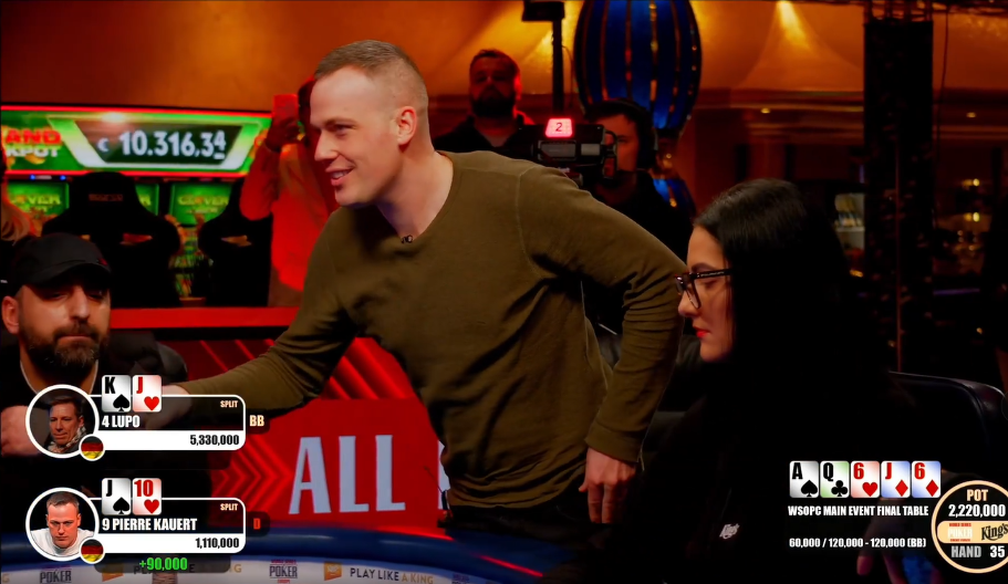 Chopped Pot at WSOP Circuit Final Table Somehow Results in a Player Being Eliminated 1 WSOP Circuit chopped pot