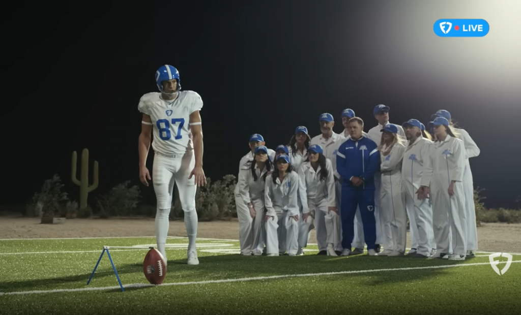 What Was Going on With That Gronk Field Goal Promo For FanDuel During the Super Bowl? 1 Gronk
