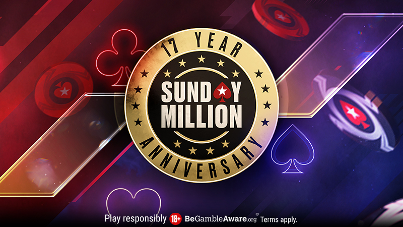 Ricardo “RFN1986” Nagamoto Wins PokerStars 17th Anniversary Sunday Million 1 Sunday Million 17th Anniversary