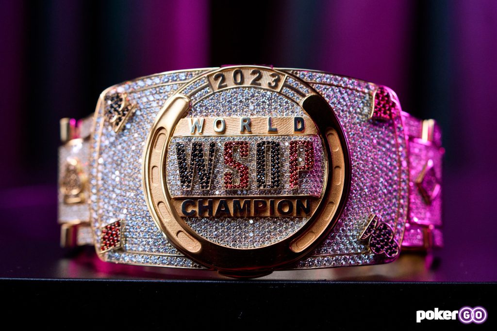 2023 World Series of Poker Main Event: Money Bubble Bursts, Virtual Three-Way Tie at the Top 1 2023 WSOP Main Event bracelet
