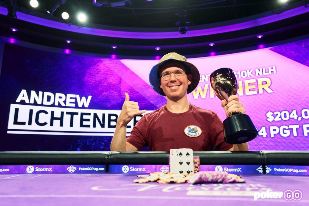 Happy Birthday to ME! Andrew Lichtenberger Captures $10K Event at 2023 Poker Masters 1 AndrewLichtenberger2023PM
