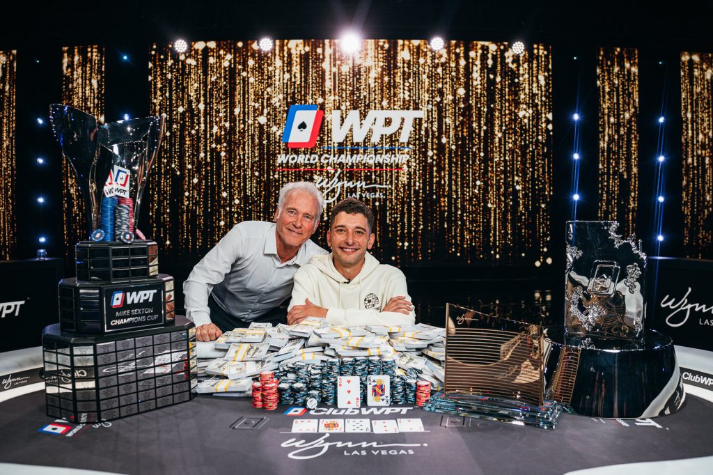 Dan Sepiol Stuns Wynn Crowd, Wins 2023 WPT World Championship 1 DanSepiol2023WPTWorldChamp