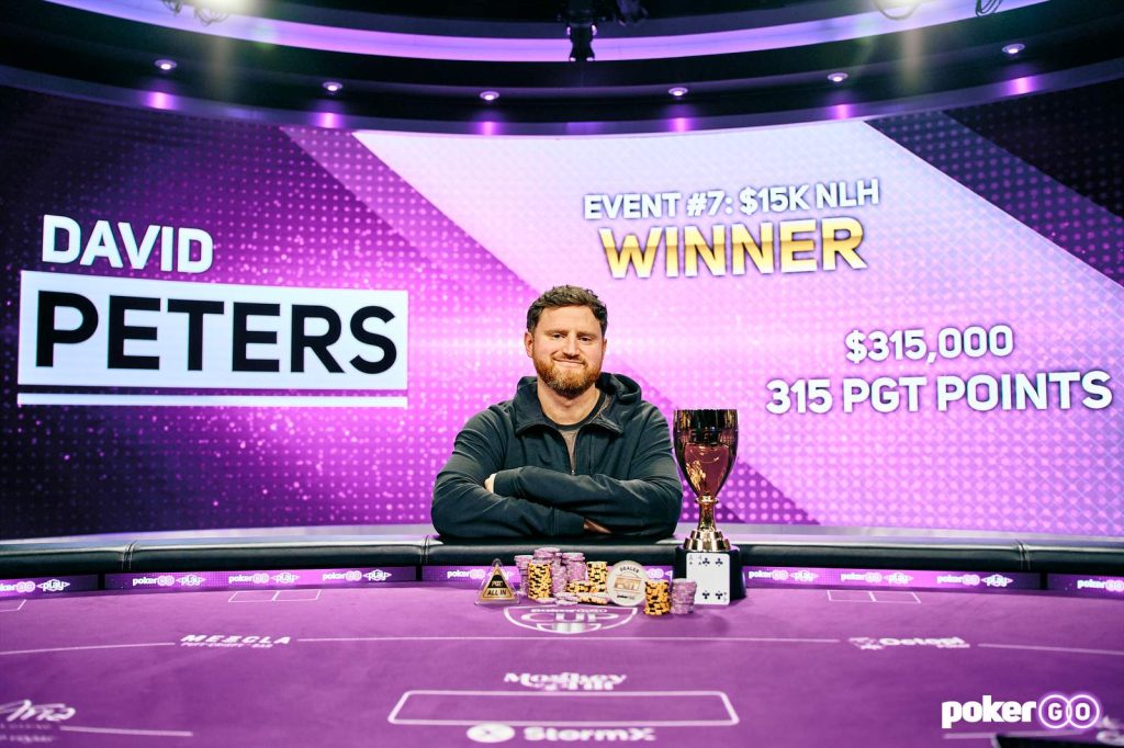 David Peters Takes Second PokerGO Cup Title, Moves into Overall Lead 1 DavidPetersPGT