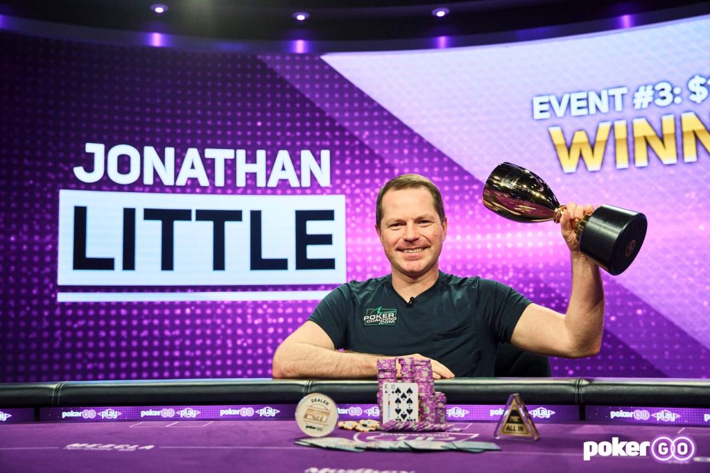 Jonathan Little Leads 2024 PokerGO Cup Race; Dylan DeStefano Heads Event #6 Final Table 1 JonathanLittlePGT