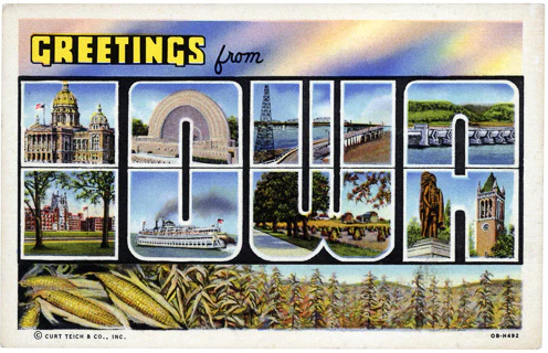 Iowa Bill Aims to Ease Sports Betting Regulatory Burden on Casinos 1 Iowa postcard