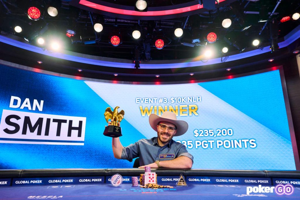 Dan Smith, David Coleman Take Down Tournaments at 2024 U. S. Poker Open 1 DanSmithPGT