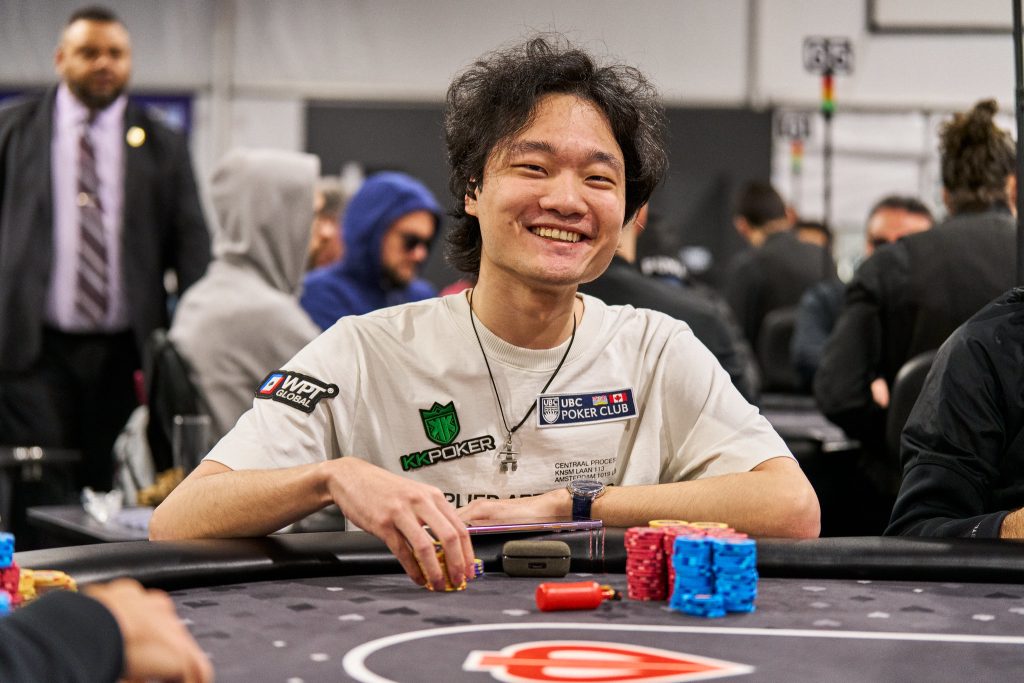 Dongwoo Ko Back in Lead at WPT Montreal Ahead of Day Three Action 1 DongwooKo