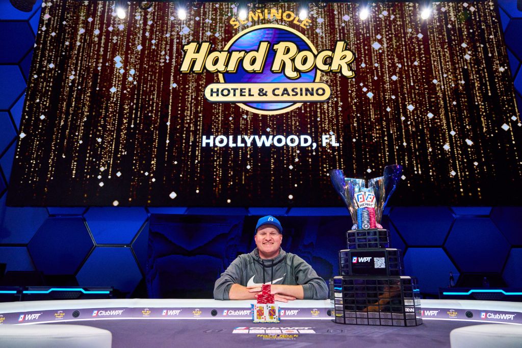 Josh Reichard Takes Down Delayed WPT Seminole Hard Rock Main Event 1 JoshReichardWPT