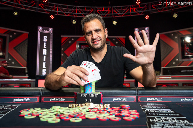 Robert Mizrachi Goes to Overtime to Win Fifth WSOP Bracelet; Race for WSOP POY is On 1 RobertMizrachiWSOP