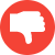 icon thumbs down