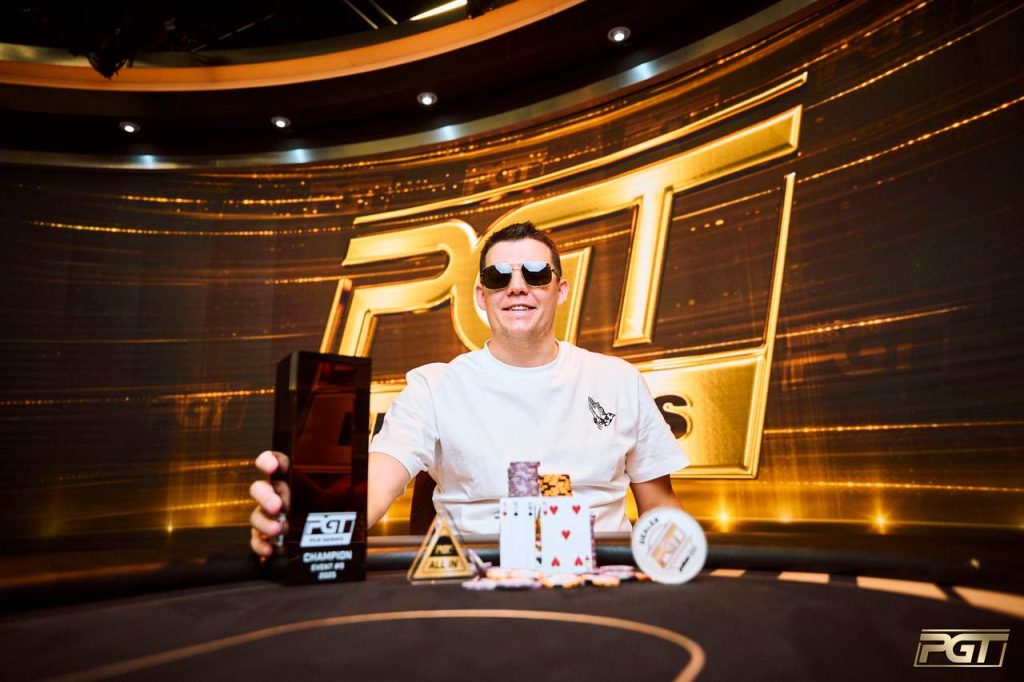 Jesse Lonis Takes Dominant Lead in POY Races After WSOP 1 JesseLonisPGT2025