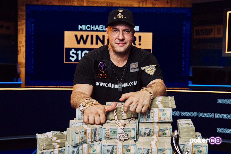 Michael Mizrachi 2025 WSOP Main Event