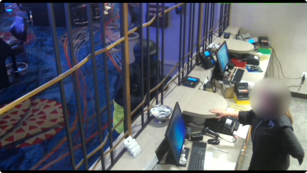 Las Vegas Police Hunting for Rampart Casino Armed Robber 1 Screenshot 2025 11 20 at 13 05 26 Casino Robbery Cage YouTube