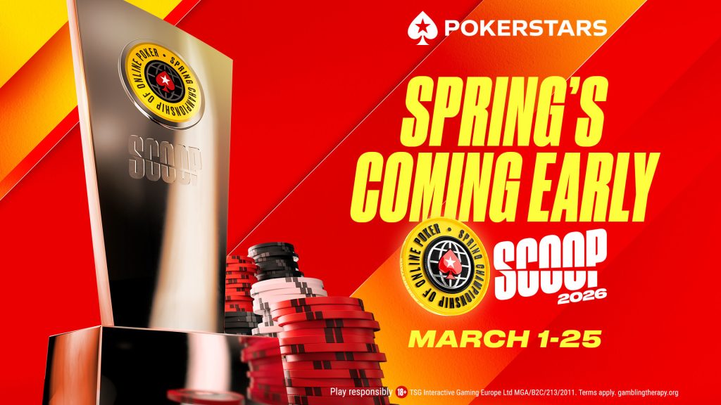 Check Your Calendars: PokerStars Moves 2026 SCOOP Up Two Months 1 SCOOP STD