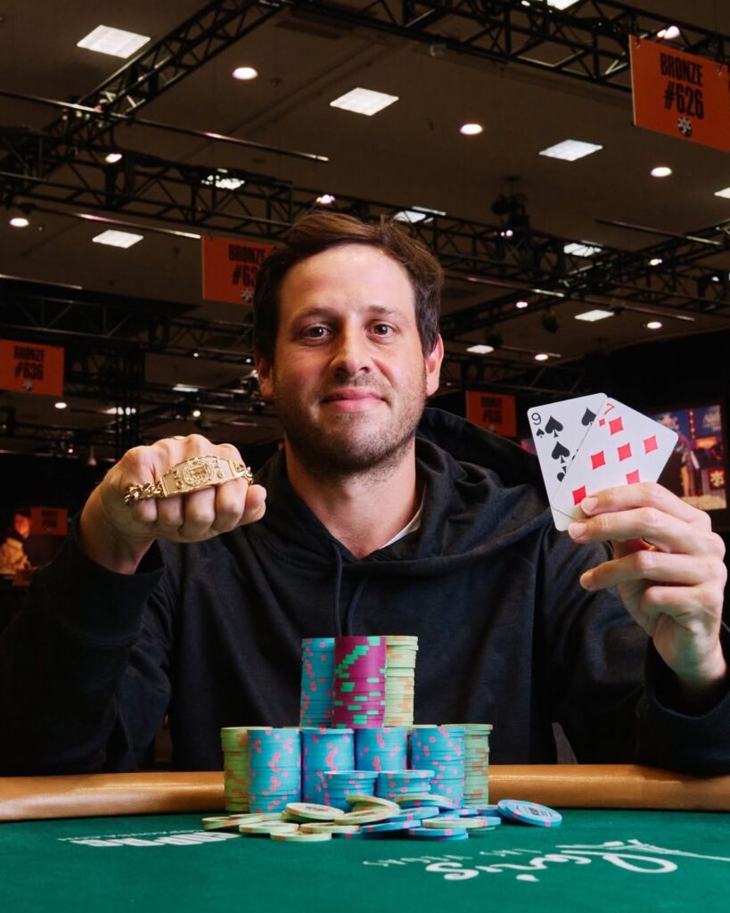 2026 WSOP: Darren Rabinowitz Wins $5,000 8-Handed NLH Event, Stymies Phil Hellmuth’s Shot at 18th Bracelet 1 Darren Rabinowitz